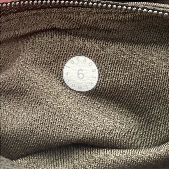 Lululemon Pace Rival Crop Leggings Luxtreme 22" Dark Olive Size 6 - Picture 6 of 13